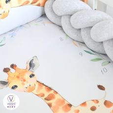 Дитячий постільний комплект Veres Giraffe 6 одиниць
